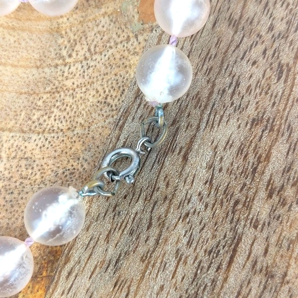 Pink Ombre Rope Beaded Necklace - Picture 6 of 6